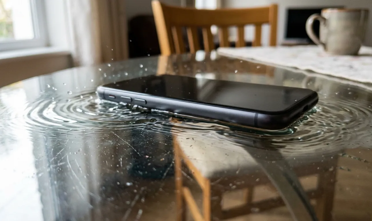 Co skrývá zvuk vibrujícího telefonu na skleněném povrchu