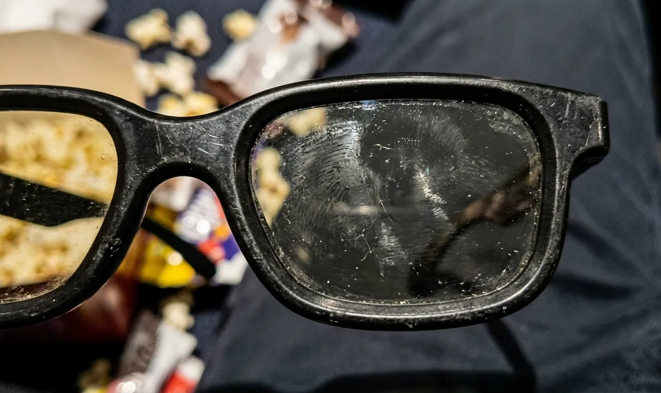 Co zůstane na plastu po předchozím divákovi