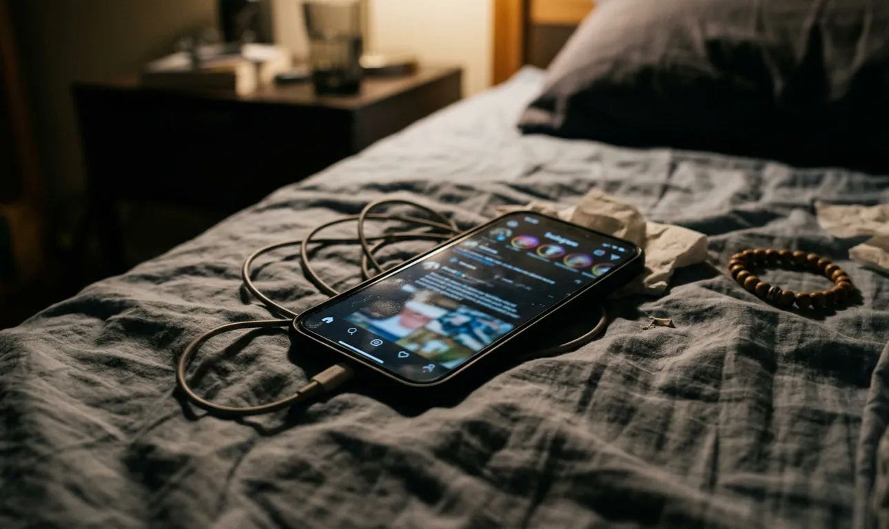 Smartphone před spaním: jak prostý zvyk ležet na břiše tiše ničí další den