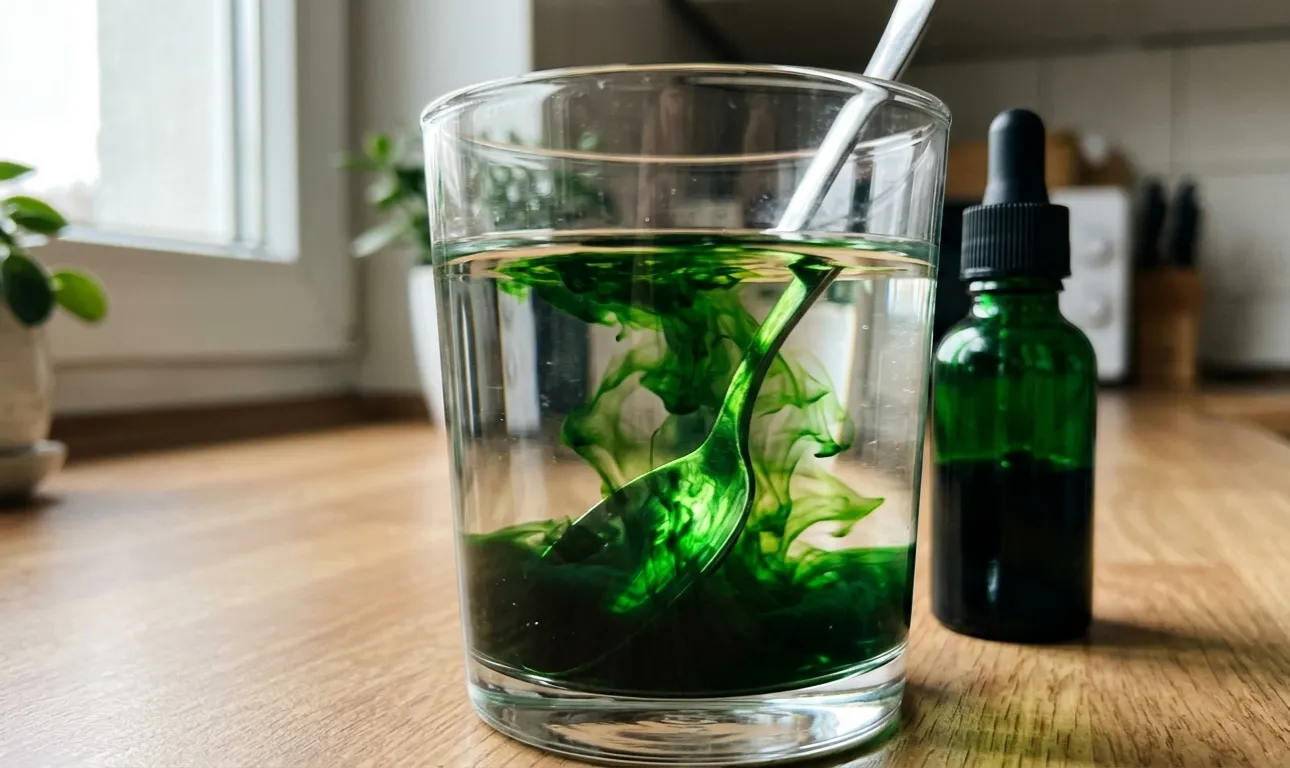 Zelený trend ze sociálních sítí: co se vlastně děje s tělem při užívání tekutého chlorofylu